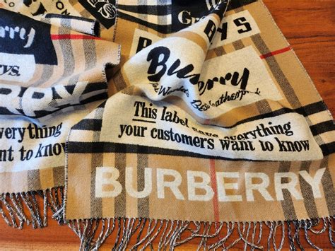 burberry schal etikett original|Burberry Schal .